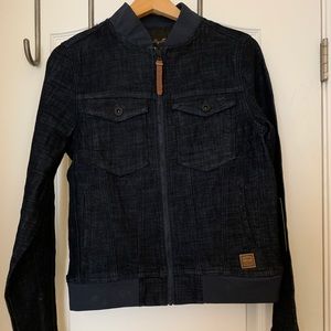 A. Tiziano “Milton” Slub Denim Jacket. Size Medium